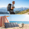 Foldable Solar Panels Portable Solar Charger for Outdoors Emergency Power