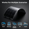 High-Efficiency Flexible Solar Panel 100w-545w with MC4 Connector – Ideal for Curved Surfaces