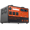Outdoor Camping Home Backup Portable Power Station 1500W Multi-Port