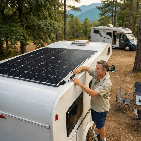High-Efficiency Flexible Solar Panel 100w-545w with MC4 Connector – Ideal for Curved Surfaces