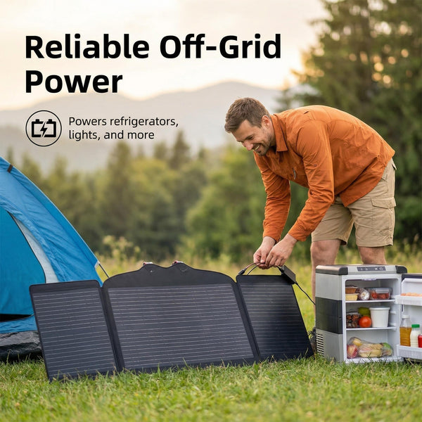 Foldable Solar Panels Portable Solar Charger - Anytime Anywhere Power