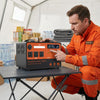 Outdoor Camping Home Backup Portable Power Station 1500W Multi-Port