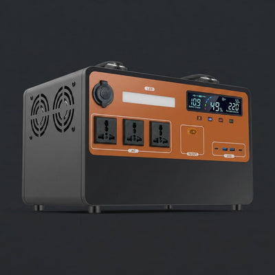 Outdoor Camping Home Backup Portable Power Station 1500W Multi-Port